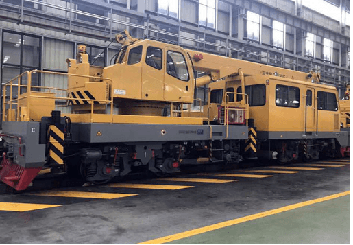 QGC-25 15 тоннын крантай өргөх төмөр замын машин